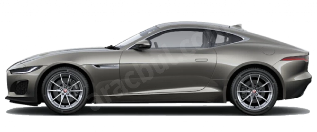 F-TYPE Coupe Silikon Gümüş Metalik
