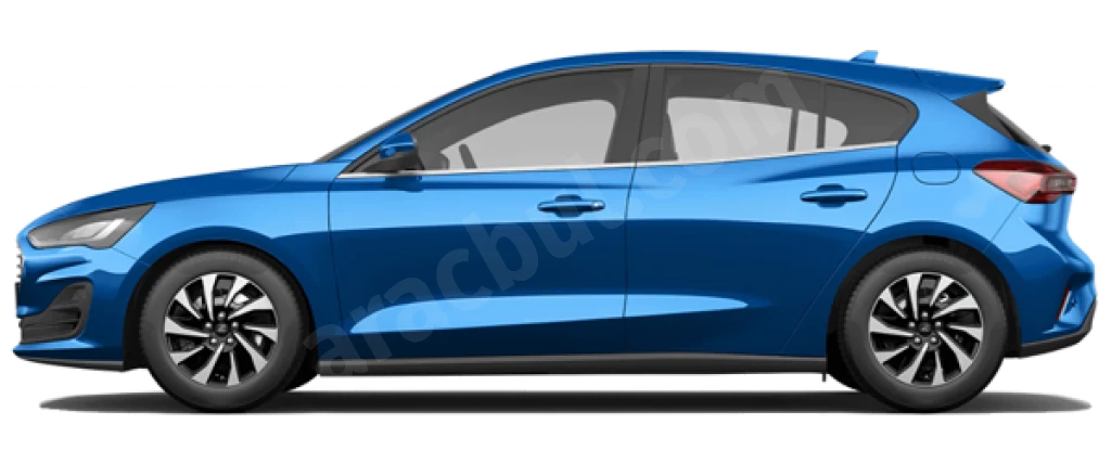 Focus Hatchback Hibrit Metalik Desert İsland Mavi