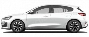 Donmuş Beyaz Focus Hatchback Hibrit