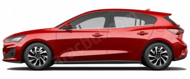Metalik Fantastik Kırmızı Focus Hatchback Hibrit