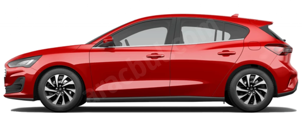 Focus Hatchback Hibrit Yarış Kırmızısı