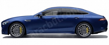 Parlak Mavi AMG GT 4 Kapı Coupe Hibrit