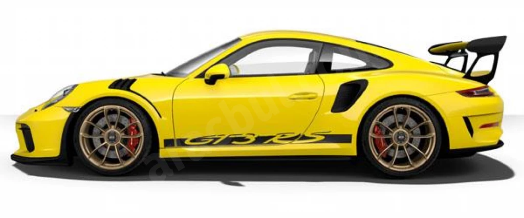 911 Coupe Yarış Sarısı