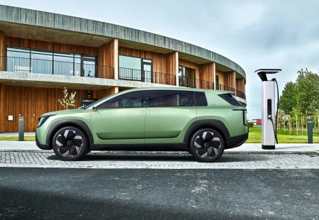 Skoda, Vision 7S'in Tanıtımını Gerçekleştirdi