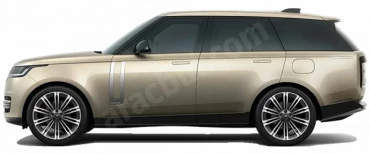 Altın Sarısı Range Rover Hibrit
