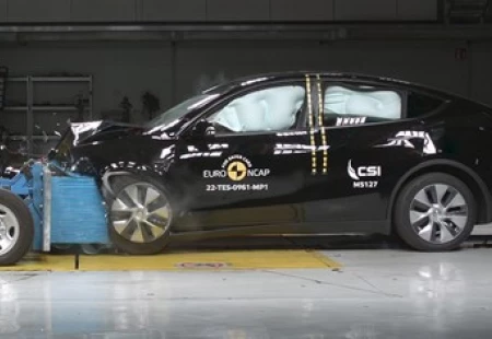 Tesla Model Y, Euro NCAP'ten 5 Yıldız Almayı Başardı