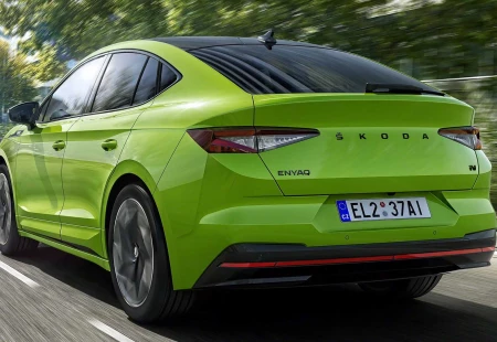 Skoda Enyaq Coupe RS iV Altın Direksiyon Ödülünü Kazandı