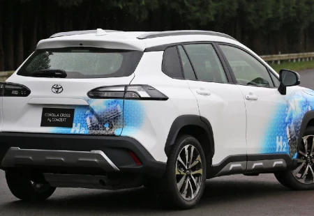 Toyota, Hidrojenle Çalışan Konsept Aracı Corolla Cross H2'nin Tanıtımı Gerçekleştirdi