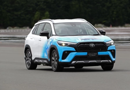 Toyota, Hidrojenle Çalışan Konsept Aracı Corolla Cross H2'nin Tanıtımı Gerçekleştirdi