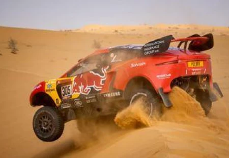 Dakar Rallisi’nin 10. Etabını Sebastien Loeb Kazandı