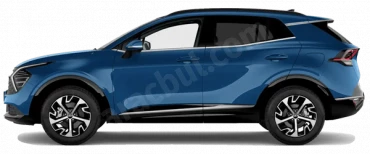 Metalik Mavi Sportage Hibrit