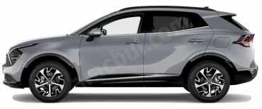 Metalik Parlak Gümüş Sportage Hibrit
