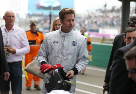 Brad Pitt İle Lewis Hamilton Yarışacak!