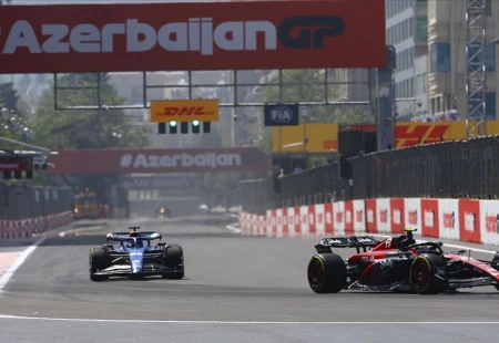 Formula 1'de Azerbaycan GP'si Antrenman Turu Lideri Max Verstappen