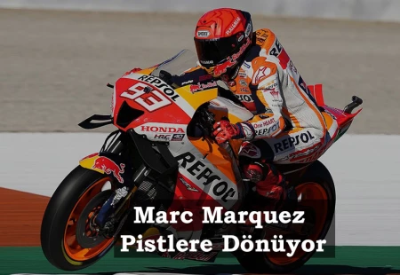 Marc Marquez Pistlere Dönüyor