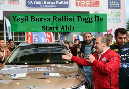 Yeşil Bursa Rallisi Togg İle Start Aldı