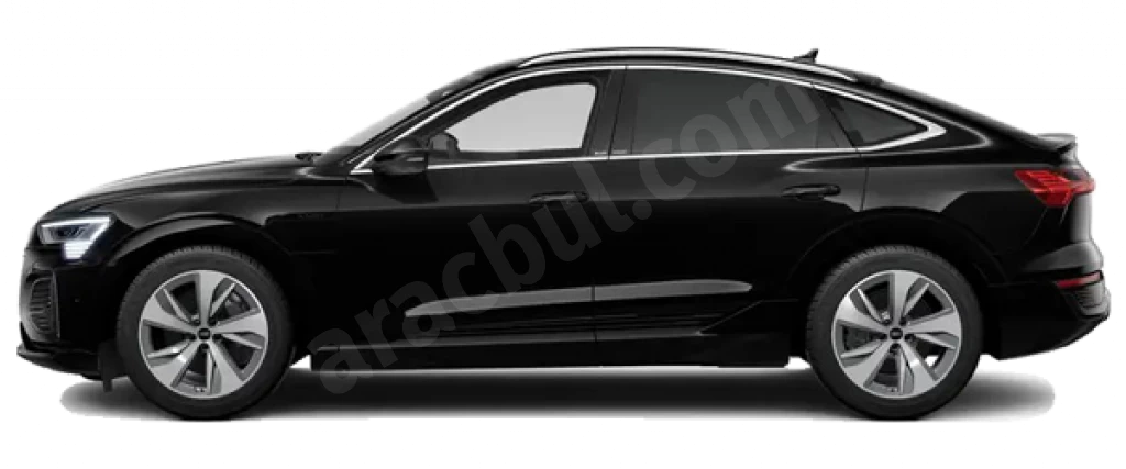 Q8 e-tron Sportback Metalik Mitos Siyahı