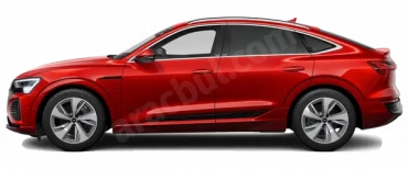 Metalik Parlak Kırmızı Q8 e-tron Sportback