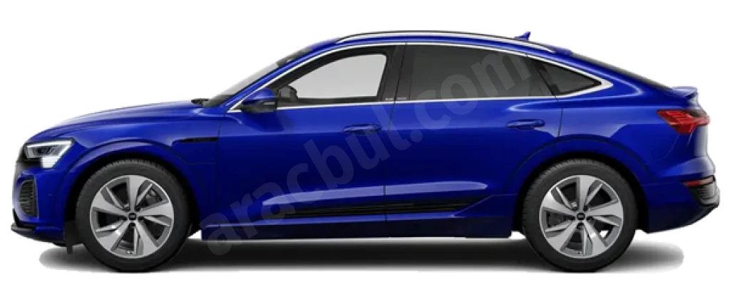 Q8 e-tron Sportback Metalik Ultra Mavi
