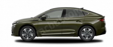 Yeşil Enyaq Coupe