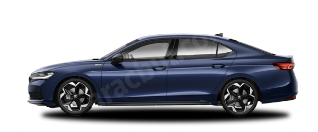 Superb PHEV Kobalt Mavi