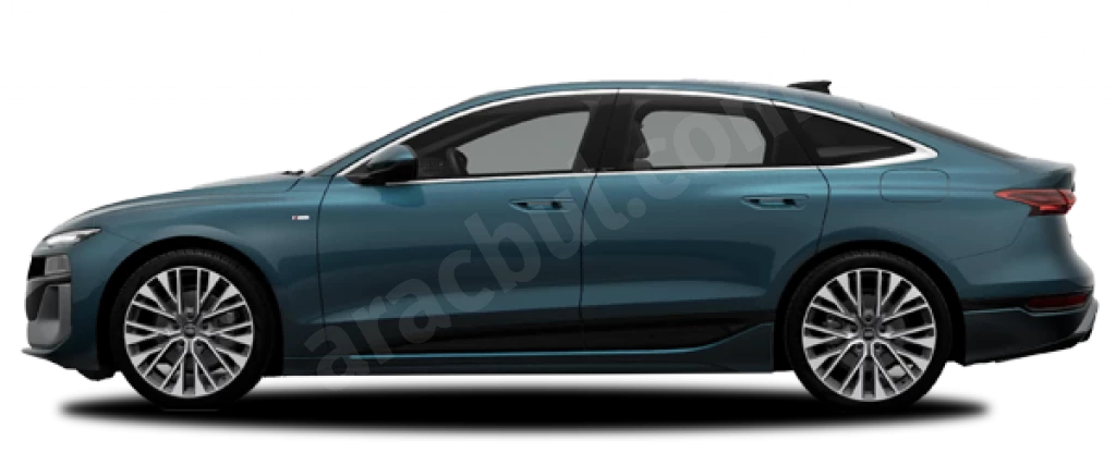 A6 Sportback e-tron Metalik Mavi