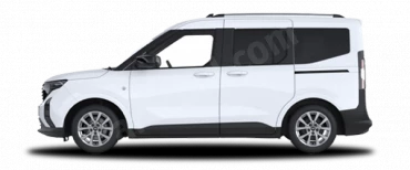 Dondurulmuş Beyaz Journey Courier BEV