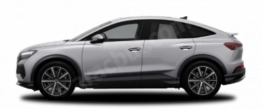 Metalik Floret Gümüş Grisi Q4 Sportback e-tron