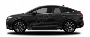 Metalik Mitos Siyahı Q4 Sportback e-tron