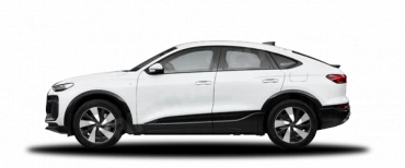 Metalik Glacier Beyazı Q6 E-tron Sportback