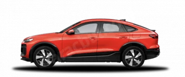 Metalik Parlak Kırmızı Q6 E-tron Sportback