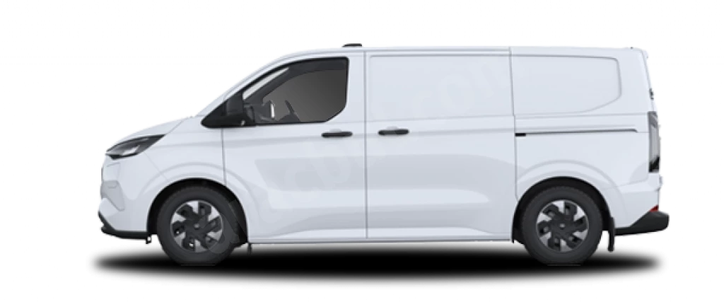 Yeni E-Transit Minibüs Dondurulmuş Beyaz