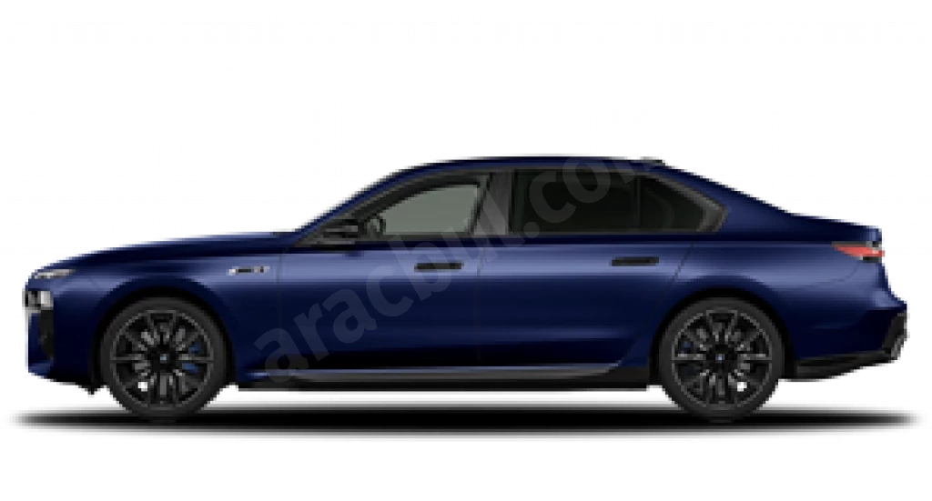 7 Serisi Sedan Dondurulmuş Tanzanit Mavi Metalik