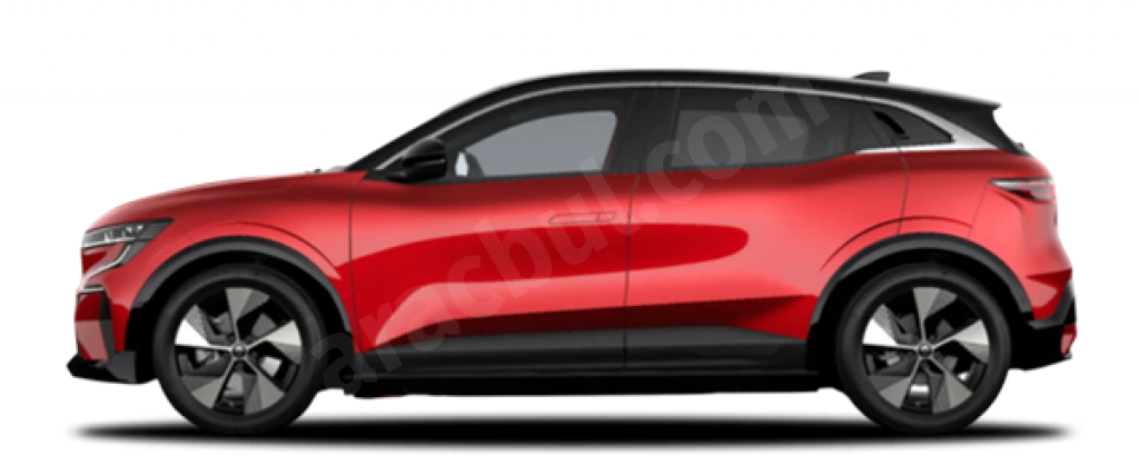 Megane E-Tech Alev Kırmızı & Yıldız Siyah Tavan