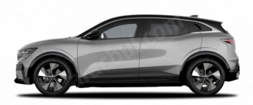 Kaya Gri & Yıldız Siyah Tavan Megane E-Tech