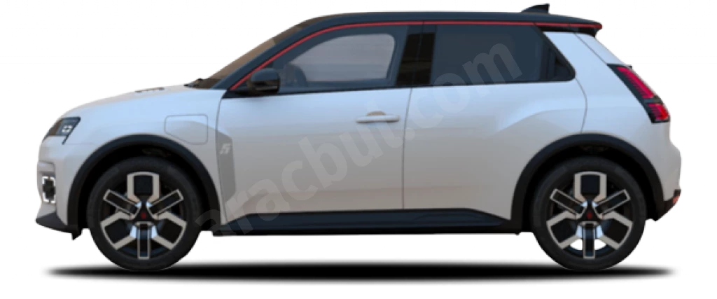 R5 E-Tech Elektrikli Sedef Beyaz & Yıldız Siyah Tavan