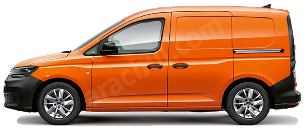 Caddy Cargo parlak turuncu