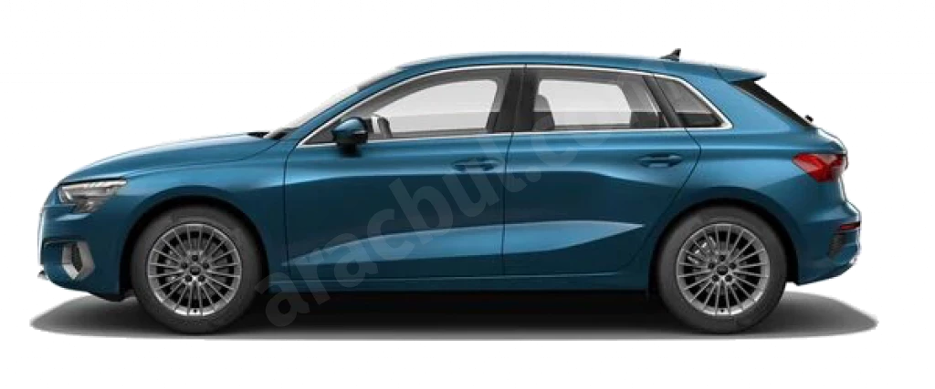 A3 Sportback Metalik Mavi