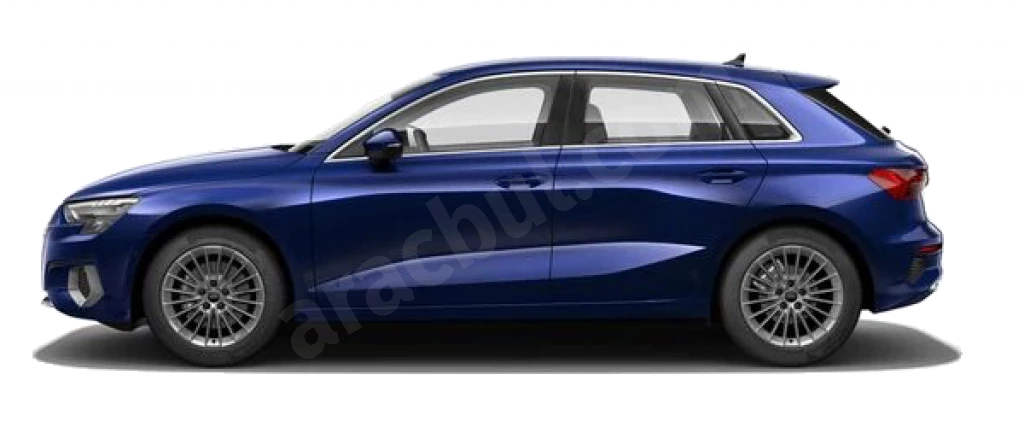 A3 Sportback Azur Mavi