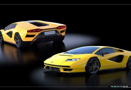 Lamborghini Countach 30'dan Fazla Renk Seçeneği İle Geliyor