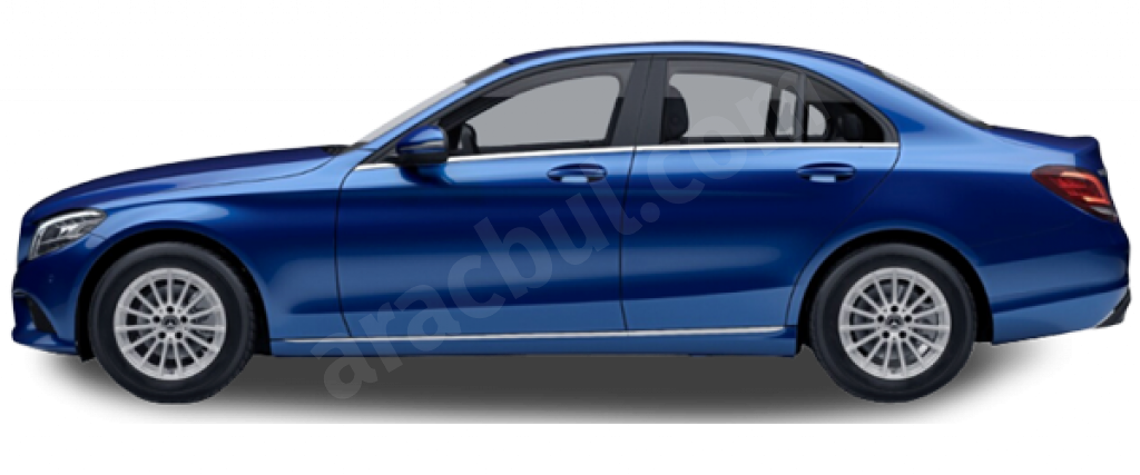 2021 C Serisi Sedan Parlak Mavi