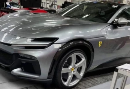 Ferrari'nin İlk SUV'u Purosangue’nin Görüntüleri Sızdırıldı