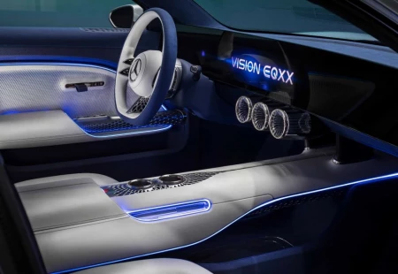 Mercedes-Benz Vision EQXX, Tek Şarjla 1000 KM Menzil Mesafesine Ulaştı